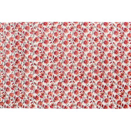 Queen Crape Myrtle Block Printed Bath Towel - Image 2