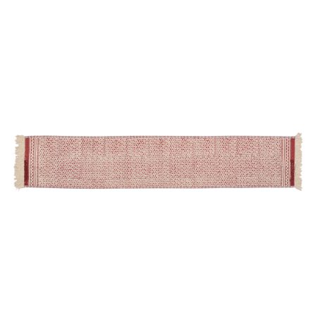 Diva Red Block Printed Table Runners - Image 2