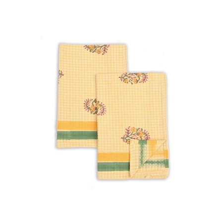 Valerain Hand Block Printed Hand Towels - Image 2