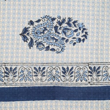 Lobelia Hand Block Printed Hand Towels - Image 2