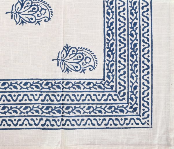 Skydiver Block Printed Table Cover - Image 2