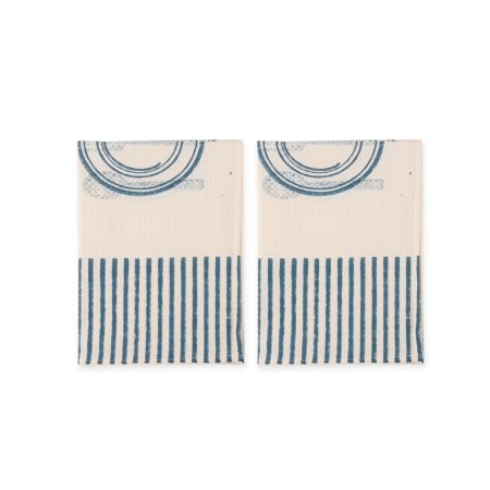 To Dream Hand Block Printed Hand Towels - Image 3