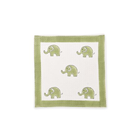 Dumbo the Elephant Block Printed Face Towels - Image 2