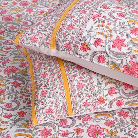 Gypsy Song Block Printed Bedsheet - Image 2