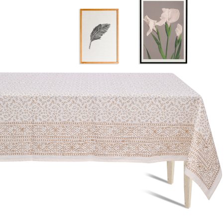 Elmwood Block Printed Table Cover