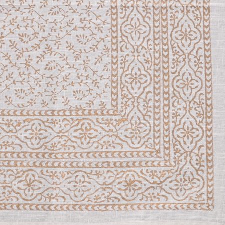 Elmwood Block Printed Table Cover - Image 2