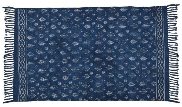 Blithe Hand Block Printed Dhurries - Image 3