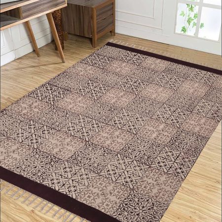 Brick House Hand Block Printed Dhurries
