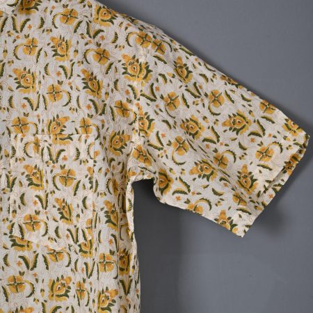 Rococco Yellow cotton Handcrafted shirt - Image 2