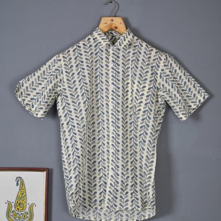 Bleached Sand cotton Handcrafted shirt