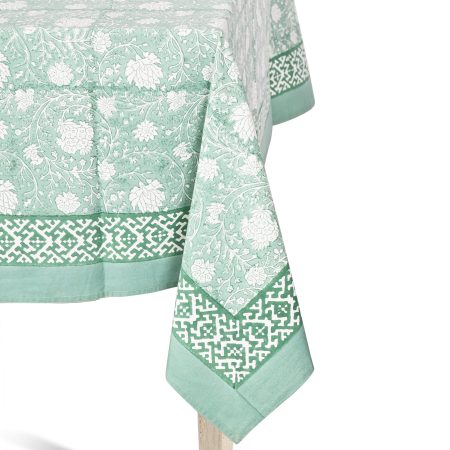 Pine Bud Block Printed Table Cover - Image 3