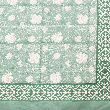 Pine Bud Block Printed Table Cover - Image 2